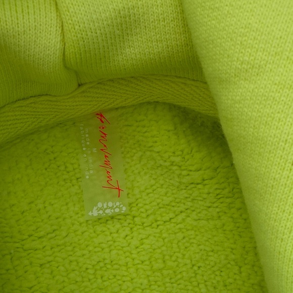 FP Movement by Free People Neon Yellow Hoodie - Picture 3 of 3